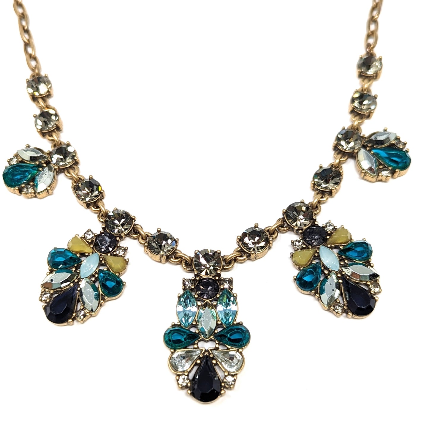 J. Crew Crystal Rhinestone Necklace