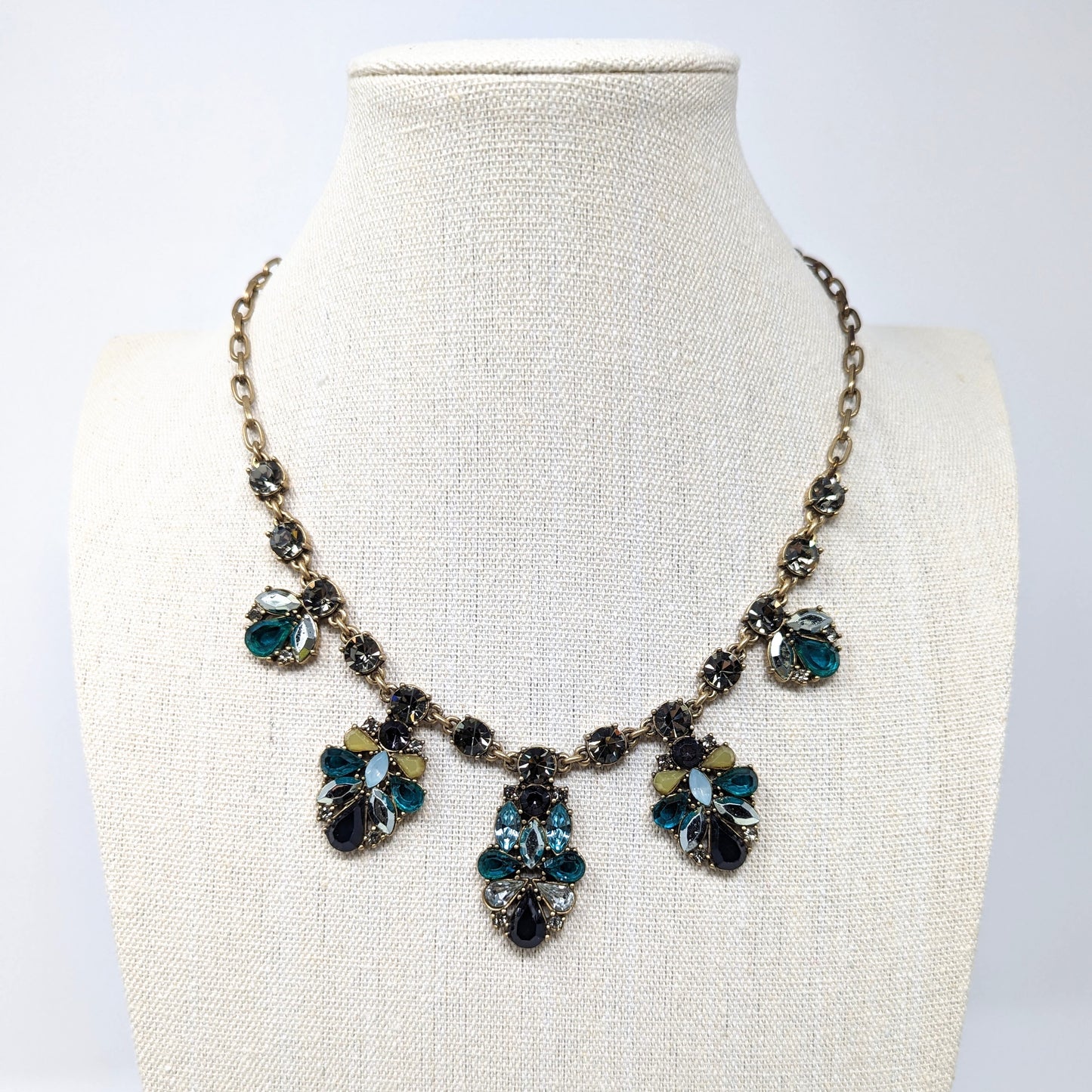 J. Crew Crystal Rhinestone Necklace