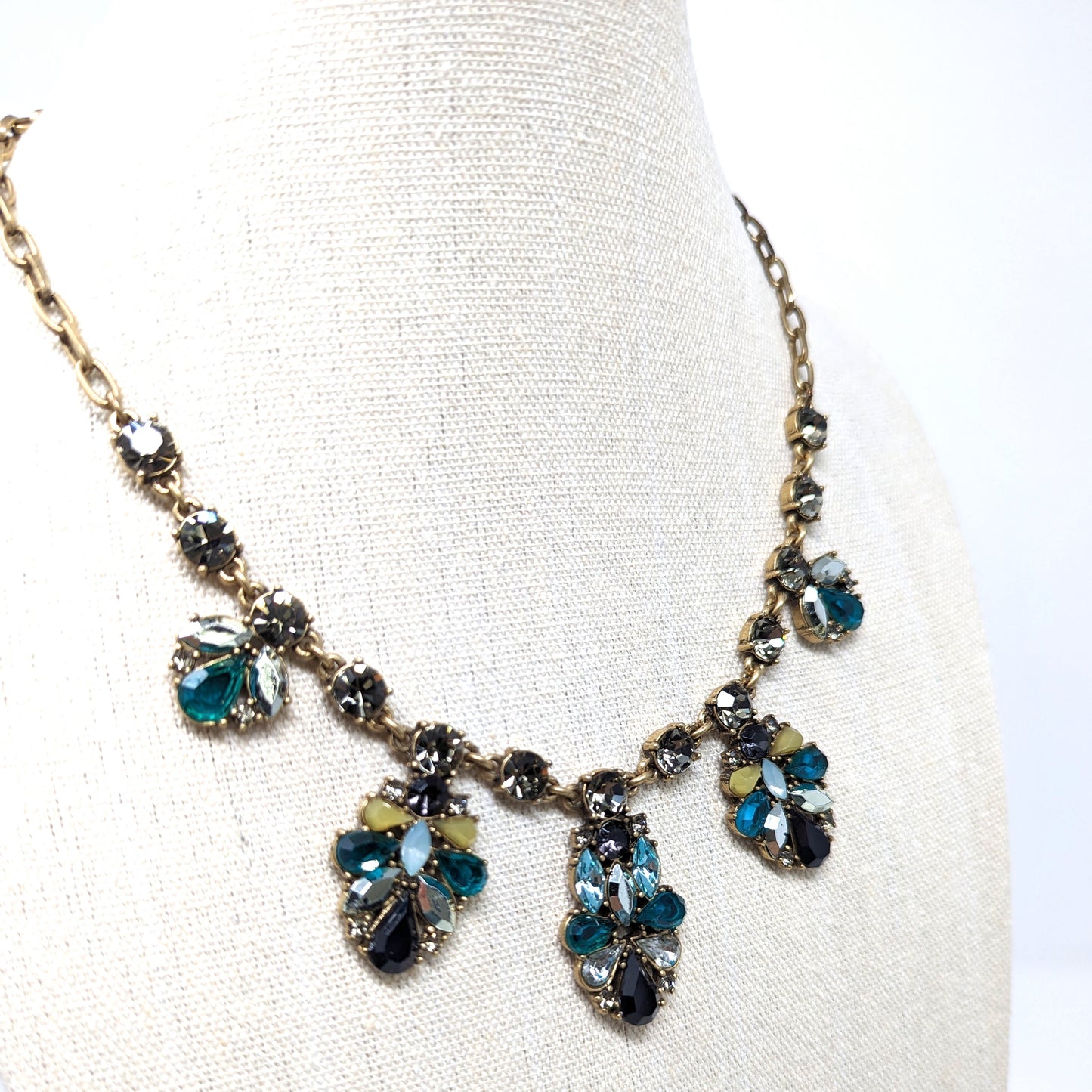 J. Crew Crystal Rhinestone Necklace