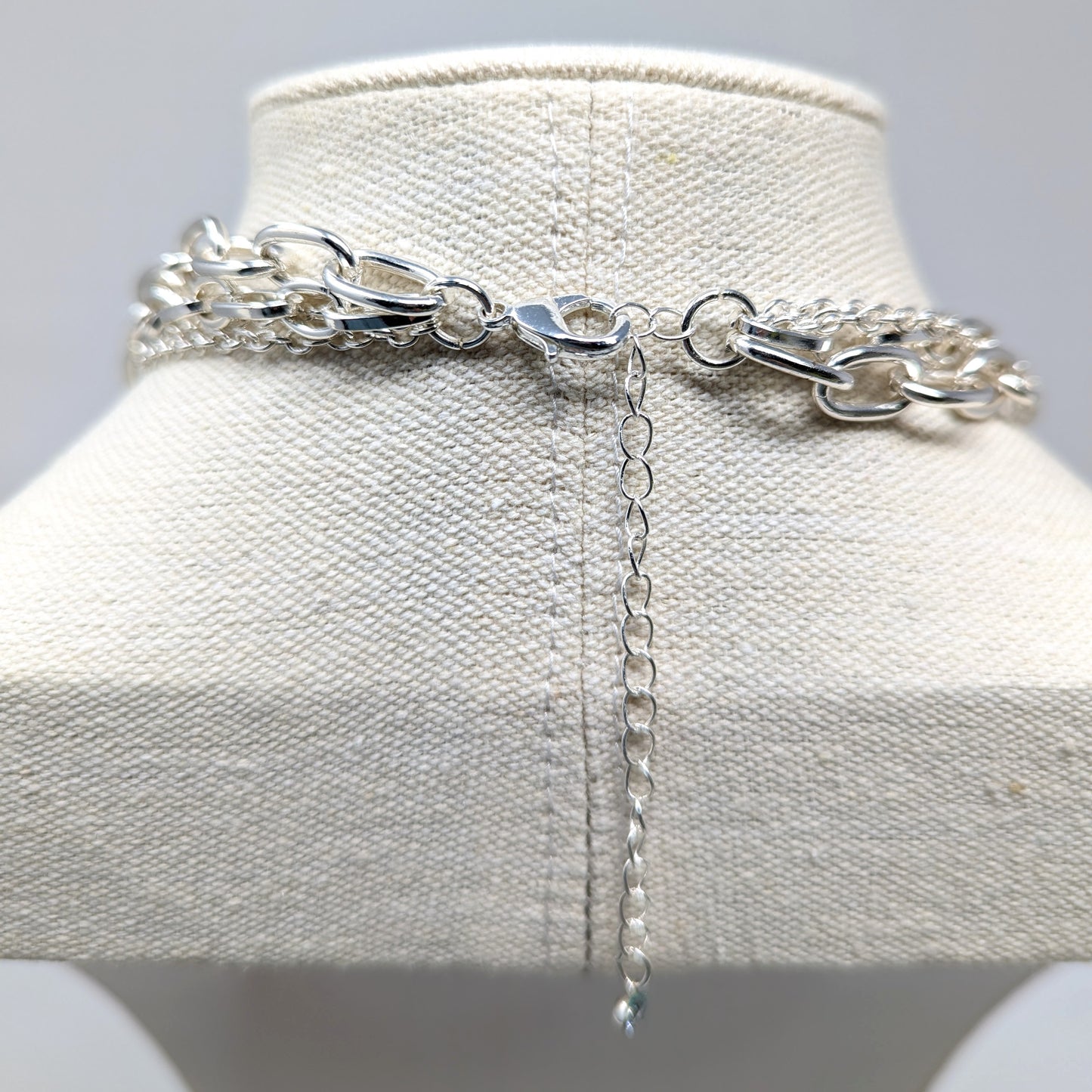 Layered Silver Necklace