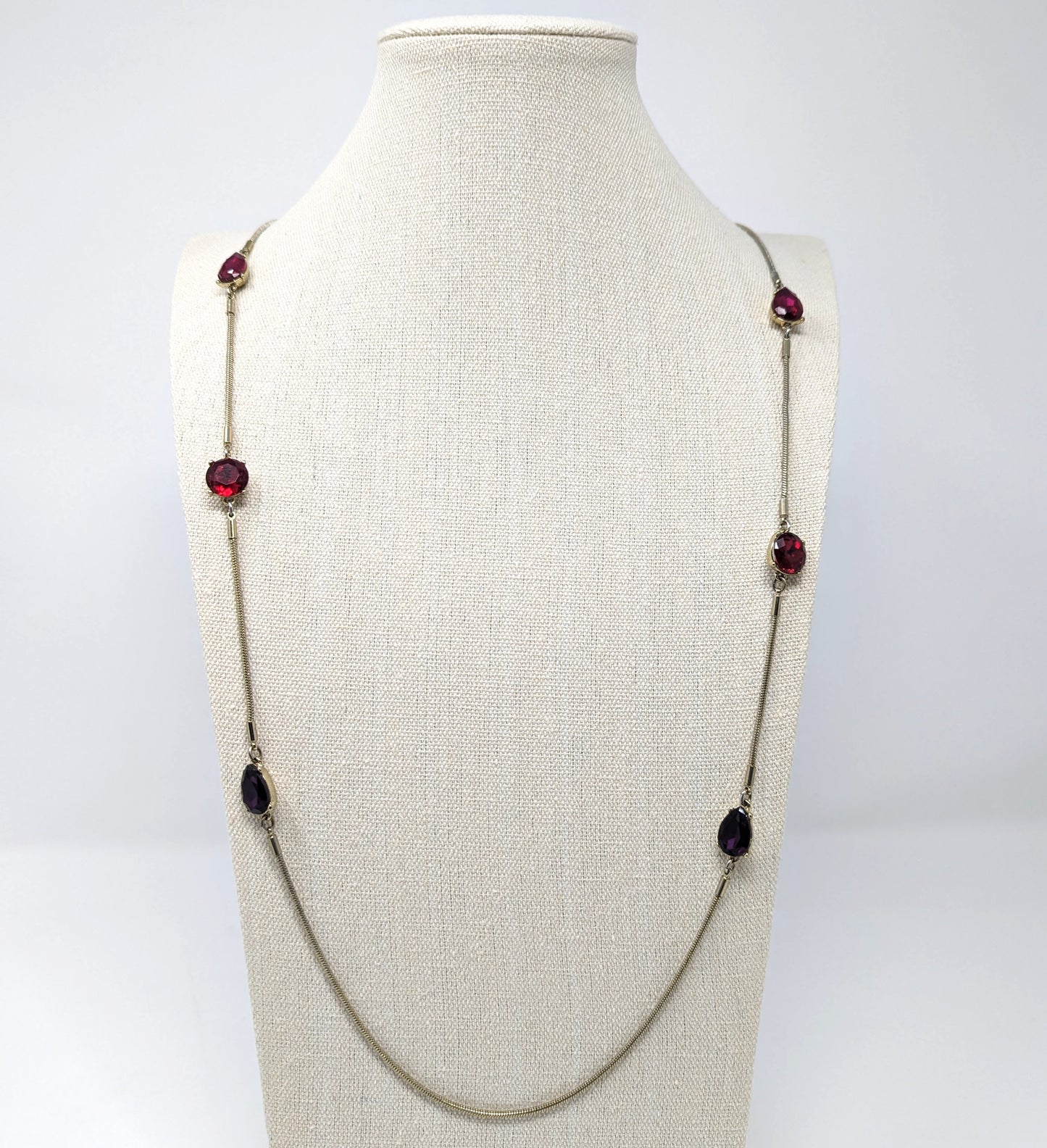 Long Jewel Necklace