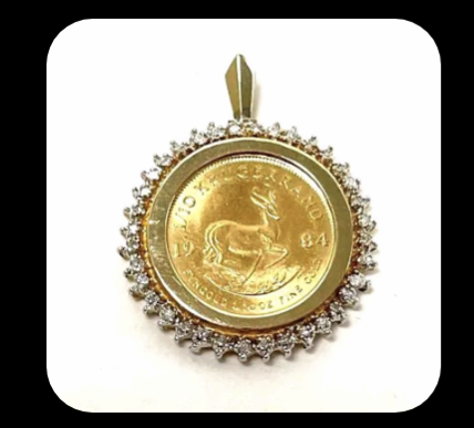 1984 Krugerrand Pendant